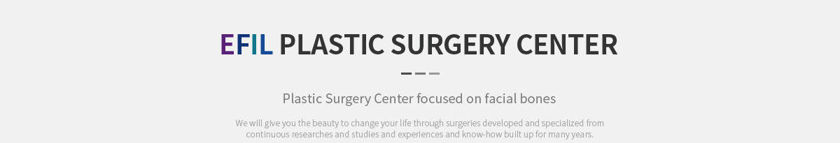 Plastic Surgery Center focused on facial bones